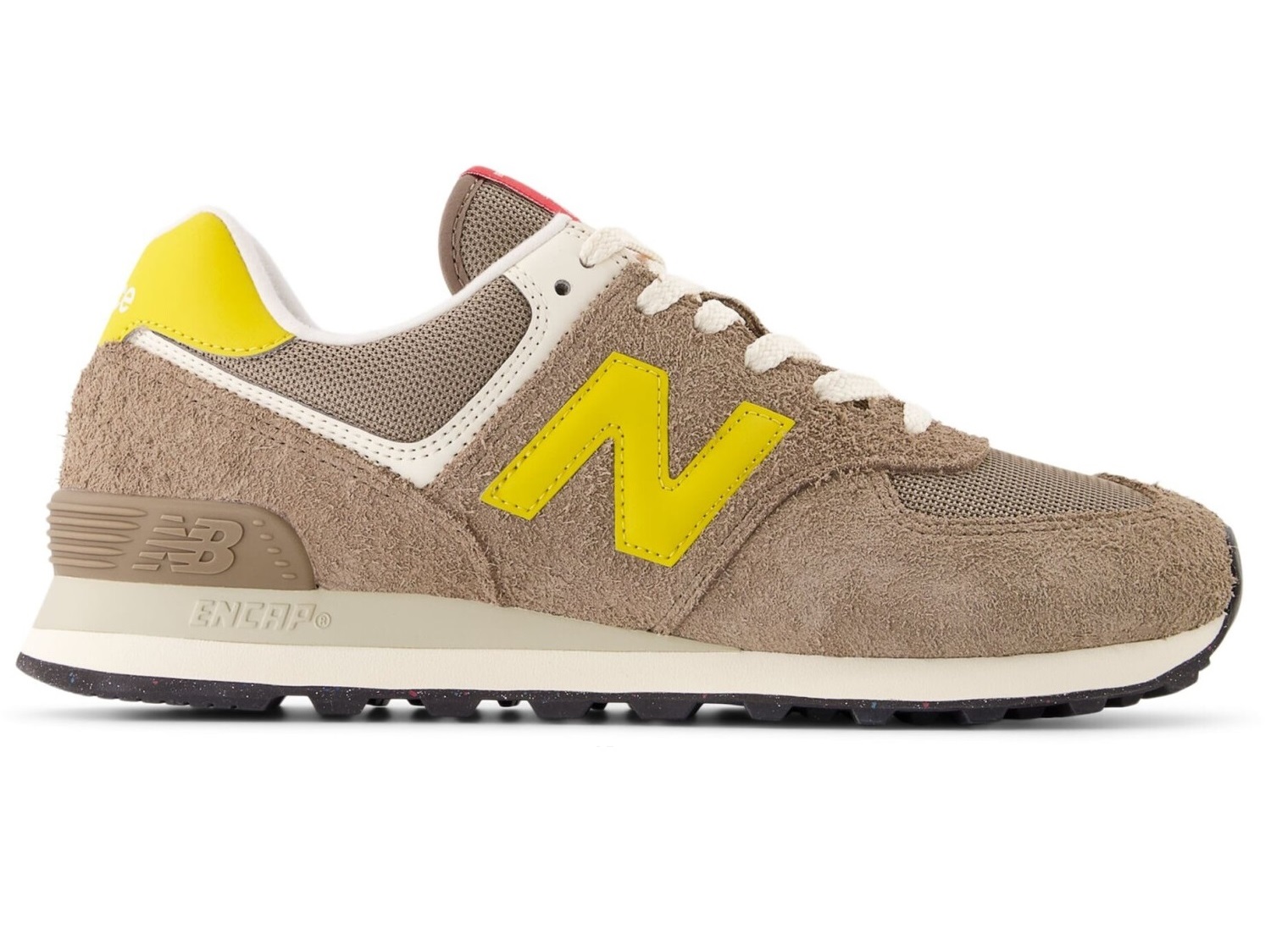 NEW BALANCE U574BYW Tortora/Giallo